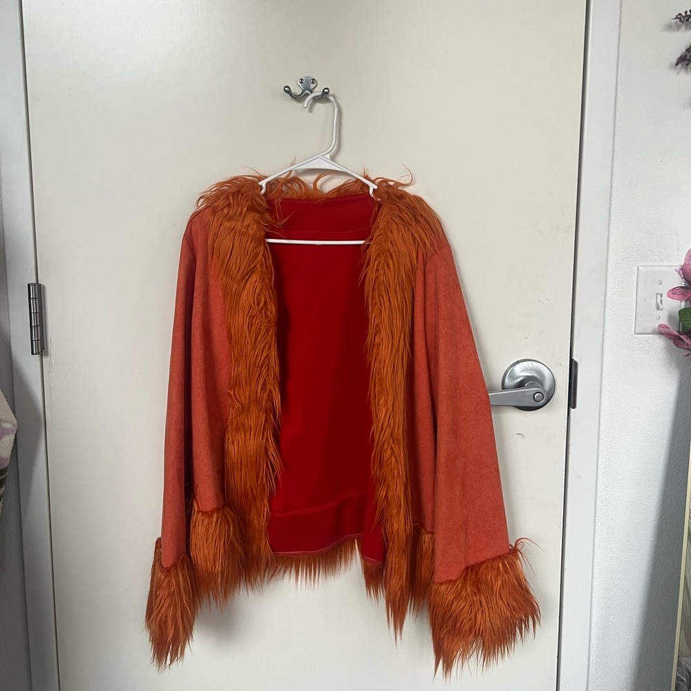 Fun orange coat